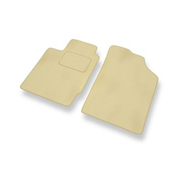 Velour gulvmåtter til Renault Thalia I Sedan (2001-2008) - beige