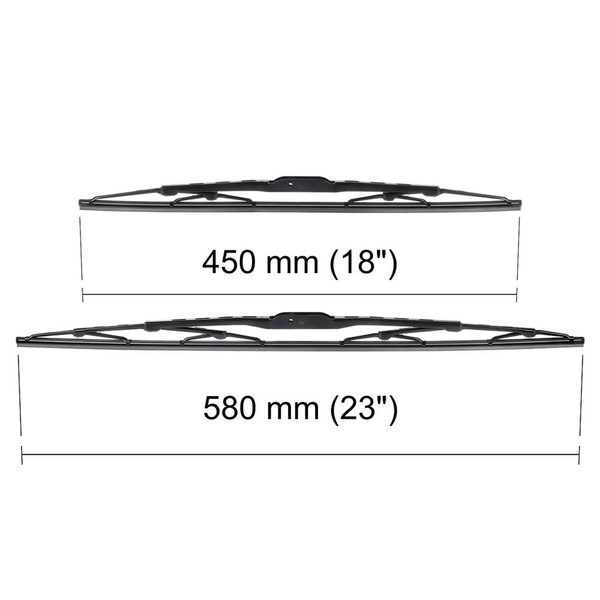 Vinduesviskere til forruden til Fiat Albea Sedan (01.2002-12.2012) - Standard viskerblade