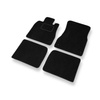 Velour gulvmåtter til Lexus LS III XF30 Sedan (2000-2006) - sort