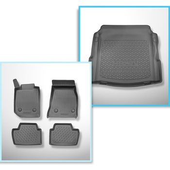 Bagagerumsmåtte og bilmåttesæt TPE PREMIUM skræddersyet til: BMW 2-serie G42, G8