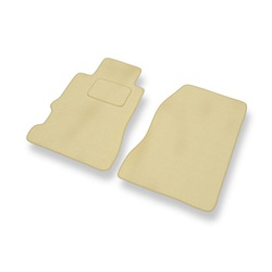 Velour gulvmåtter til Honda Legend III Sedan (1995-2004) - beige