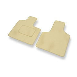 Velour gulvmåtter til Chrysler Grand Voyager III Minivan (1996-2000) - beige