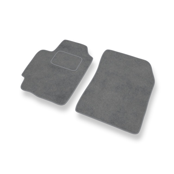 Velour gulvmåtter til Mazda 323 VI Hatchback, Sedan (1998-2003) - grå