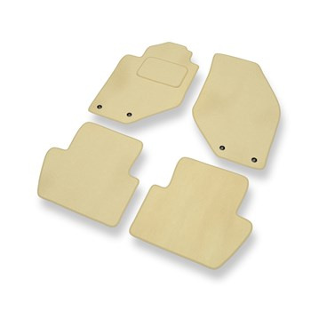 Velour gulvmåtter til Volvo C70 I Coupé, Cabriolet (1997-2006) - beige