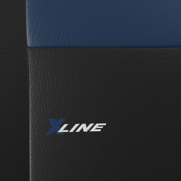 Universelle sædebetræk til biler til Seat Toledo I, II, III, IV (1991-2018) - blå