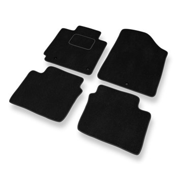 Velour gulvmåtter til Hyundai Elantra V Sedan (2011-2015) - sort