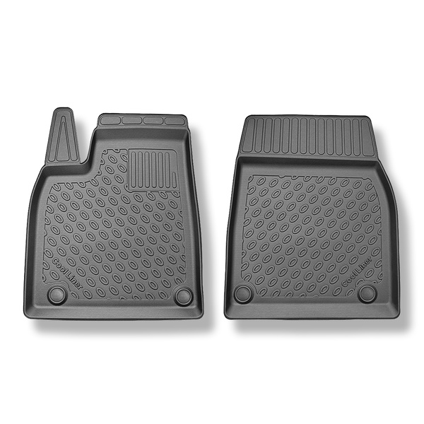 TPE-gulvmåtter til Tesla Model X SUV (01.2021-....) - forreste sæt