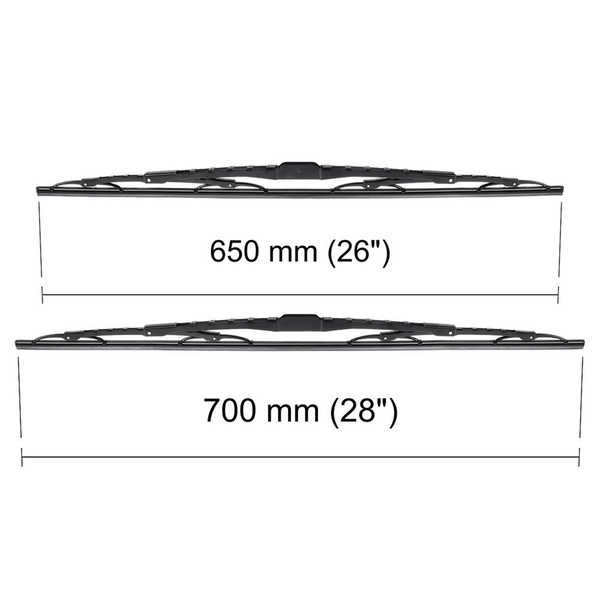 Vinduesviskere til forruden til Ford Galaxy I Minivan (02.1995-03.2000) - Standard viskerblade