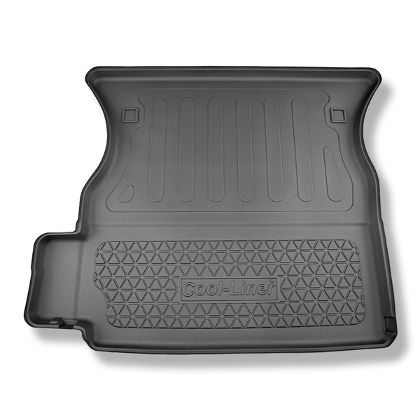 Gulvmåtte til bagagerum Tesla Model X SUV (01.2021-....) - 6/7 pladser; bag anden sæderække (tredje række ledig)