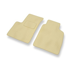 Velour gulvmåtter til Fiat Panda II Hatchback, Varevogn (2003-2012) - beige