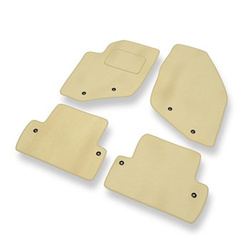 Velour gulvmåtter til Volvo S60 I Sedan (2000-2009) - beige