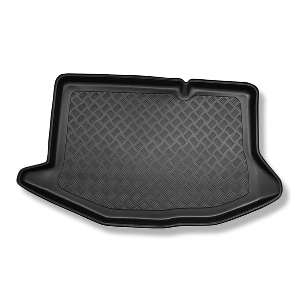 Gulvmåtte til bagagerum Ford Fiesta VI Hatchback (10.2008-06.2017) - nederste bagagerum; uden dobbelt gulv i bagagerum; med fordybninger