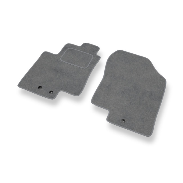 Velour gulvmåtter til Hyundai ix20 Minivan (2010-2015) - grå