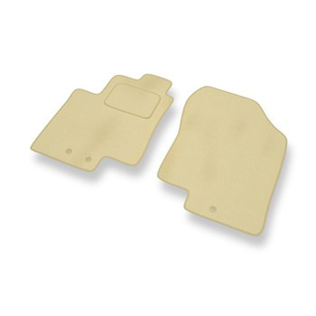 Velour gulvmåtter til Kia Venga (2009-2015) - beige