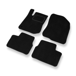 Velour gulvmåtter til Peugeot 208 Hatchback (2012-2019) - sort