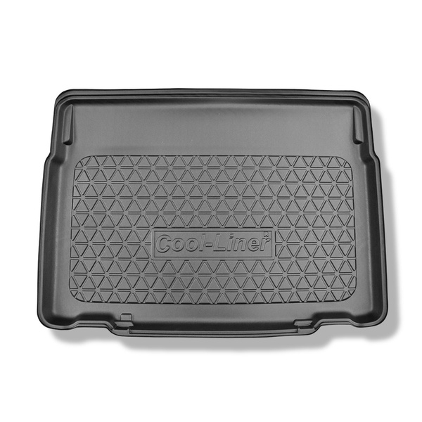 Gulvmåtte til bagagerum Citroen C3 Aircross II SUV (11.2017-2024) - nederste bagagerum; bevægeligt gulv i nederste position eller uden bevægeligt gulv; foldbare og bevægelig bagsæder