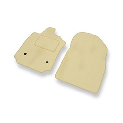 Velour gulvmåtter til Renault Clio IV Grandtour, Hatchback (2012-2019) - beige