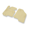 Velour gulvmåtter til Hyundai ix35 SUV (2010-2015) - beige
