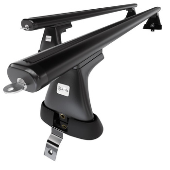 Tagbagagebærer til bil Dacia Logan I Sedan (2004-2012) - sort bagagebærer til ta