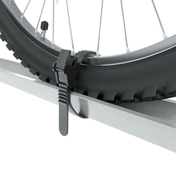 Cykelholder i aluminium til bilens tag - 2xM-42