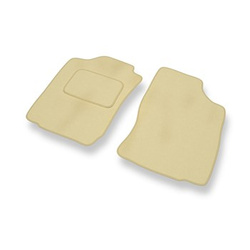 Velour gulvmåtter til Toyota Land Cruiser J90 SUV (1996-2003) 3 døre - beige