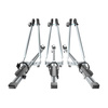 Cykelholder i aluminium til bilens tag - 3xM-08