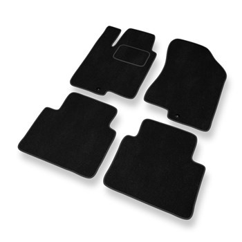 Velour gulvmåtter til Kia Magentis II Sedan (2005-2010) - sort