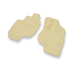 Velour gulvmåtter til Hyundai Elantra III Liftback, Sedan (2000-2006) - beige