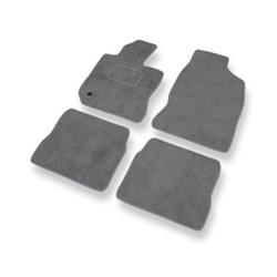 Velour gulvmåtter til Chrysler PT Cruiser Manual Cabriolet, Minivan (2000-2010) - grå