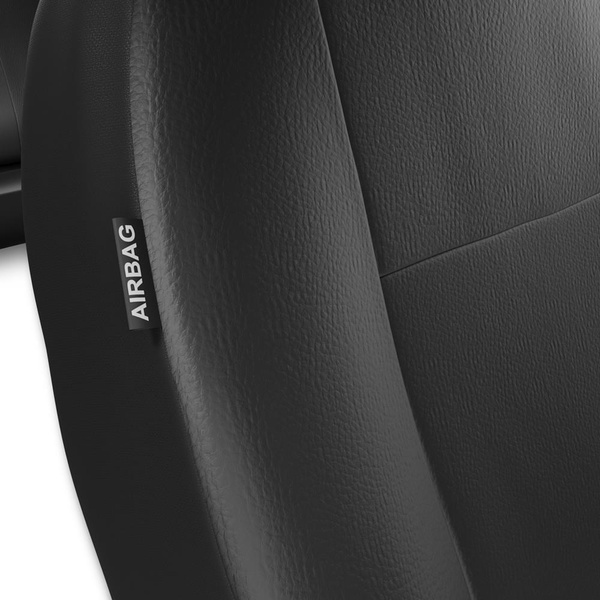 Universelle sædebetræk til biler til Dacia Duster I, II, III (2010-....) - sort