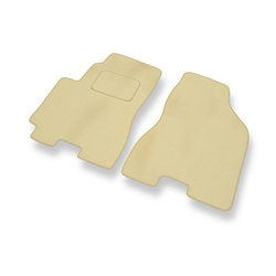 Velour gulvmåtter til Hyundai Tucson I (2004-2010) - beige