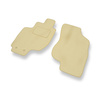 Velour gulvmåtter til Hyundai Elantra III Liftback, Sedan (2000-2006) - beige