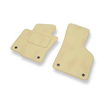 Velour gulvmåtter til Volkswagen Passat B7 Sedan, Variant (2010-2014) - beige
