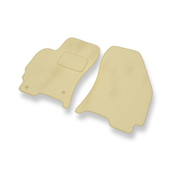 Velour gulvmåtter til Ford Mondeo III Hatchback, Stationcar, Sedan (2000-2007) - beige