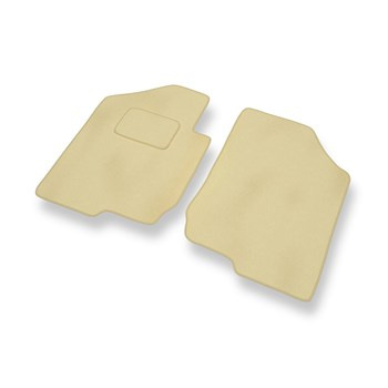 Velour gulvmåtter til Kia Carens III (2006-2012) - beige