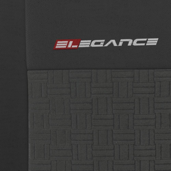 Universelle sædebetræk til biler til Opel Crossland X, I (2017-2024) - Typ 1 (grå)