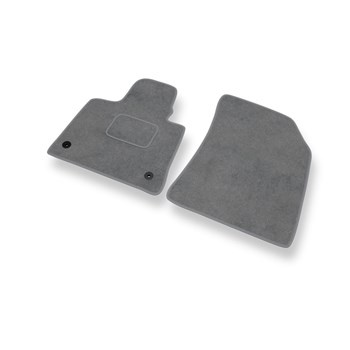 Velour gulvmåtter til Citroen C4 Picasso Minivan (2013-2019) - grå