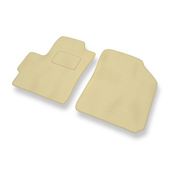 Velour gulvmåtter til Chevrolet Spark I M200/M250 Hatchback (2005-2009) - beige
