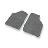 Velour gulvmåtter til Ford KA I Hatchback (1996-2008) - grå