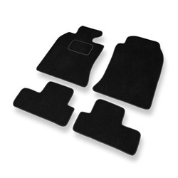 Velour gulvmåtter til Mini Cabrio I (2004-2009) - sort