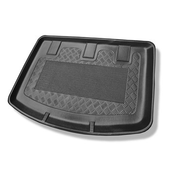 Gulvmåtte til bagagerum Kia Rio III UB Hatchback (08.2011-01.2017) - øverste bagagerum; XL med opbevaringsplads