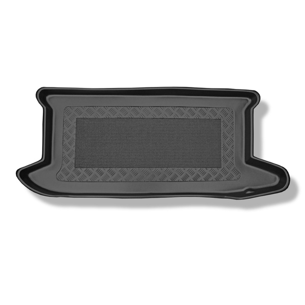 Gulvmåtte til bagagerum Toyota Yaris II Hatchback (10.2005-2011) - øverste bagagerum; venstre og højre fordybning