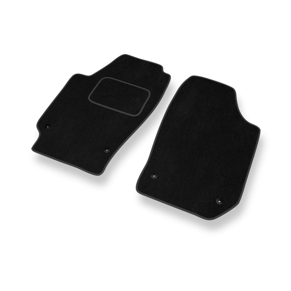 Velour gulvmåtter til Seat Ibiza III Hatchback (2002-2008) - sort