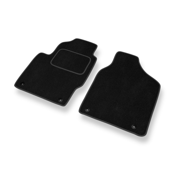 Velour gulvmåtter til Seat Alhambra I Varevogn (1996-2000) - sort