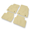Velour gulvmåtter til Opel Insignia I Liftback, Sedan, Sports Tourer (2008-2017) - beige