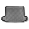 Gulvmåtte til bagagerum Hyundai Tucson III NX4 SUV (12.2020-....) - øverste bagagerum; bevægeligt gulv i øverste position; Højre fordybning fjernbar; Også til Hybrid