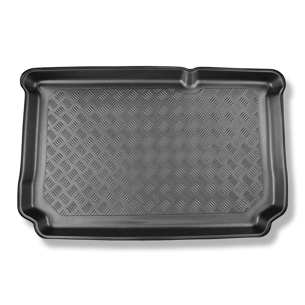 Gulvmåtte til bagagerum Ford Fiesta VIII Hatchback (07.2017-2023) - nederste bagagerum; til modeller uden bevægeligt gulv i bagagerummet; Også til Mild Hybrid