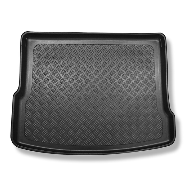 Gulvmåtte til bagagerum Volkswagen Tiguan II SUV (05.2016-....) - øverste bagagerum (ens tærskelværdi); bevægeligt gulv i øverste position; Ikke til eHybrid