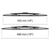 Vinduesviskere til forruden til Suzuki Ignis SUV (10.2000-12.2007) - Standard viskerblade