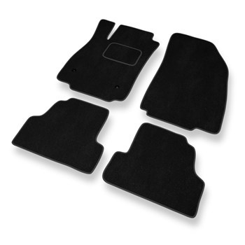 Velour gulvmåtter til Opel Mokka SUV (2012-2019) - sort